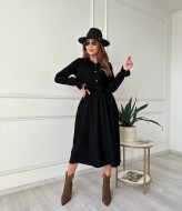 Вельветовое платье миди IMMA-106A495