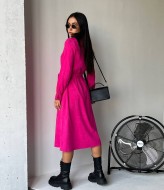 Вельветовое платье миди IMMA-106A495