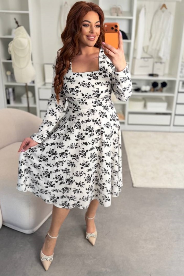 Платье с принтом MA-N2200A500