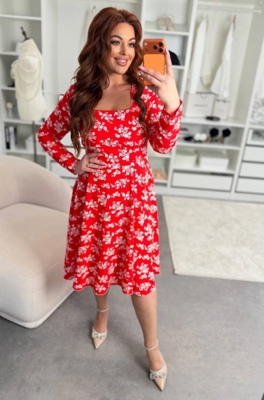 Платье с принтом MA-N2200A500