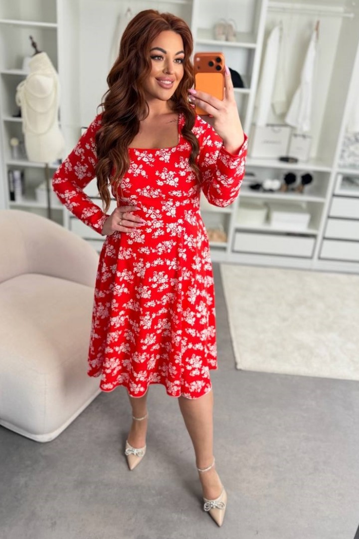 Платье с принтом MA-N2200A500