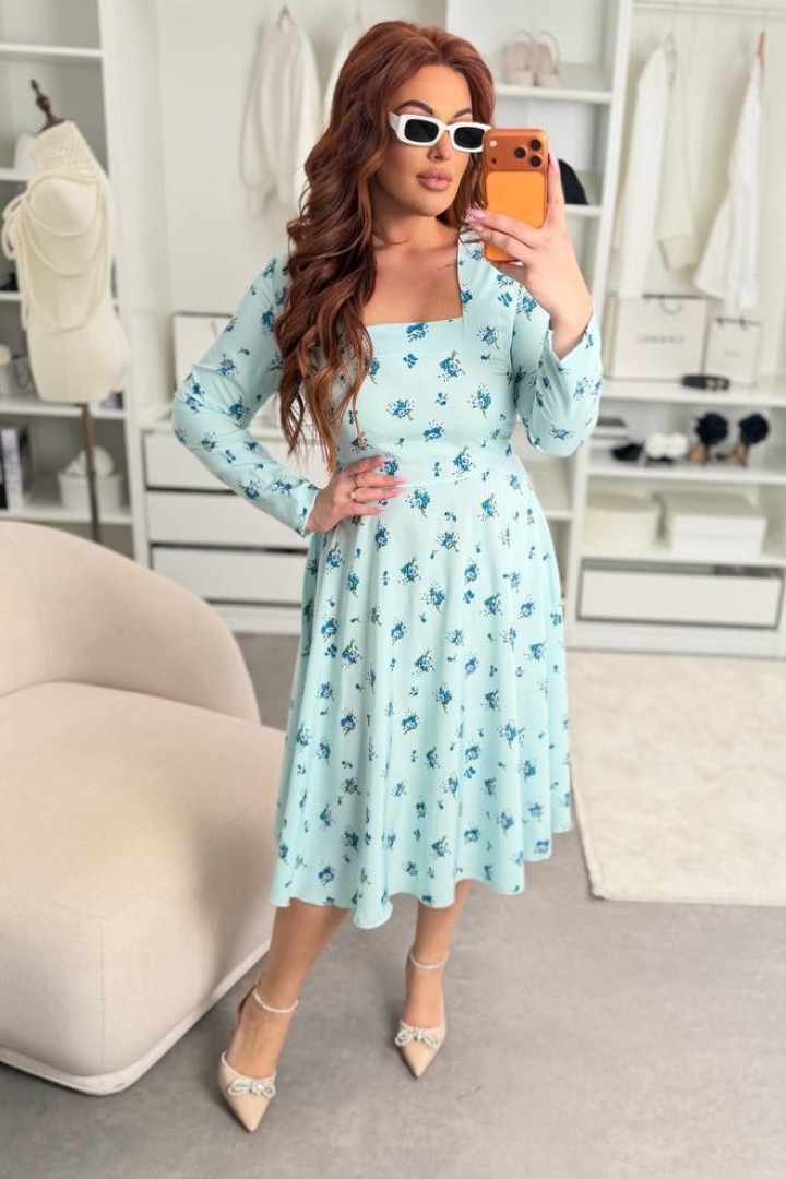 Платье с принтом MA-N2200A500