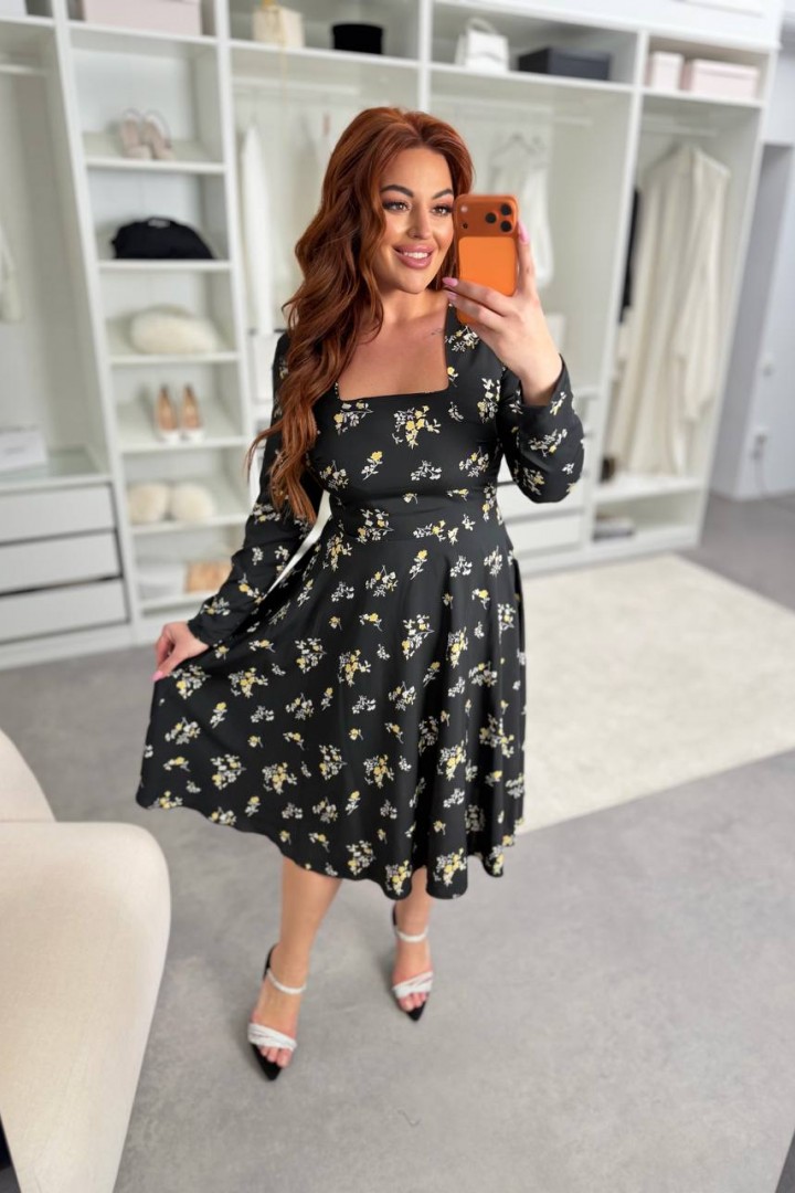 Платье с принтом MA-N2200A500