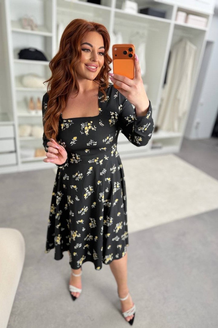 Платье с принтом MA-N2200A500