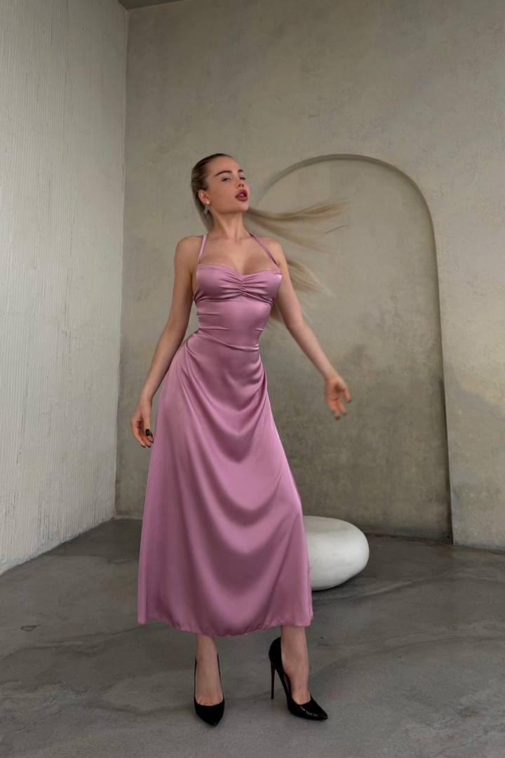 Шелковое платье комбинация MPK-341A450