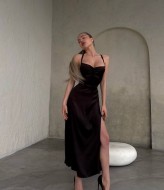 Шелковое платье комбинация MPK-341A450