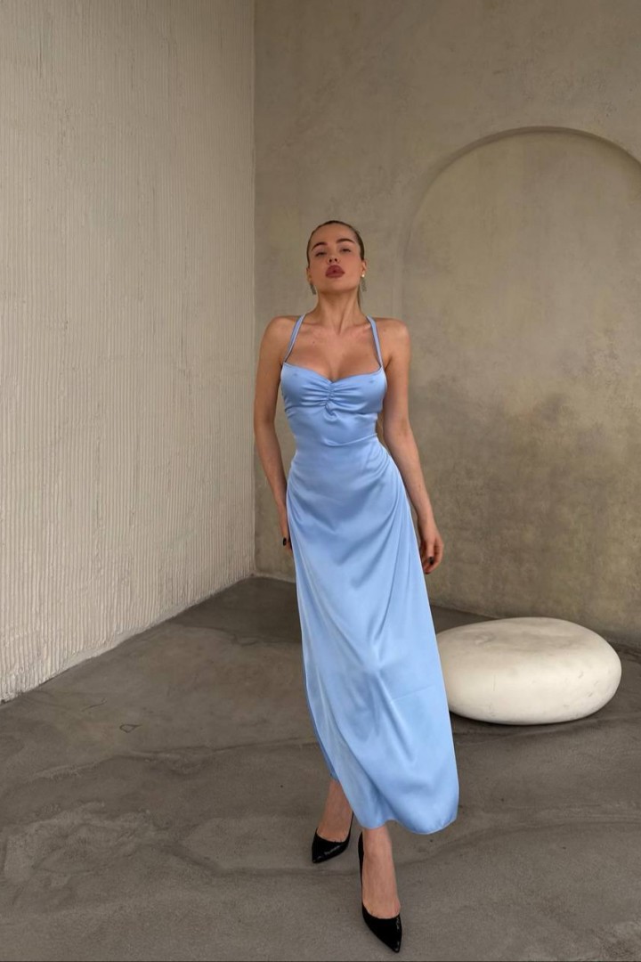 Шелковое платье комбинация MPK-341A450