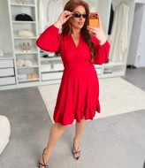 Однотонное платье MA-N2201A550