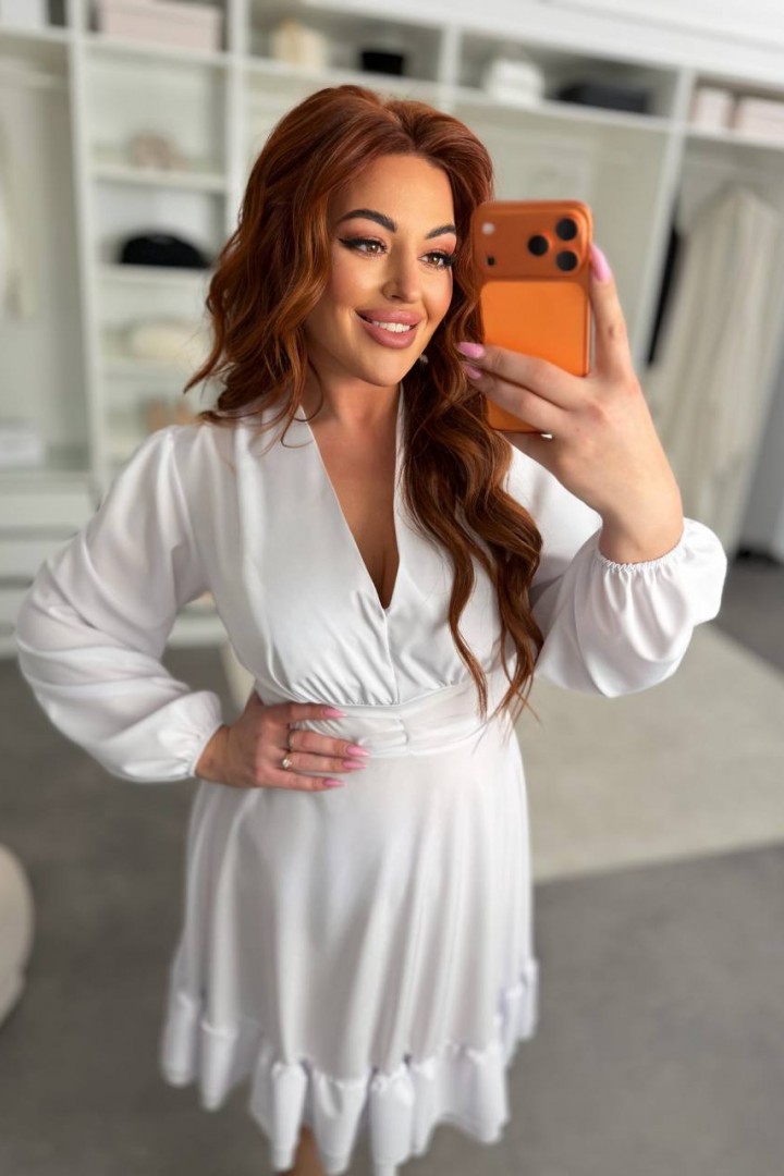 Однотонное платье MA-N2201A550