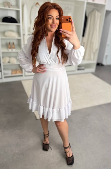 Однотонное платье MA-N2201A550