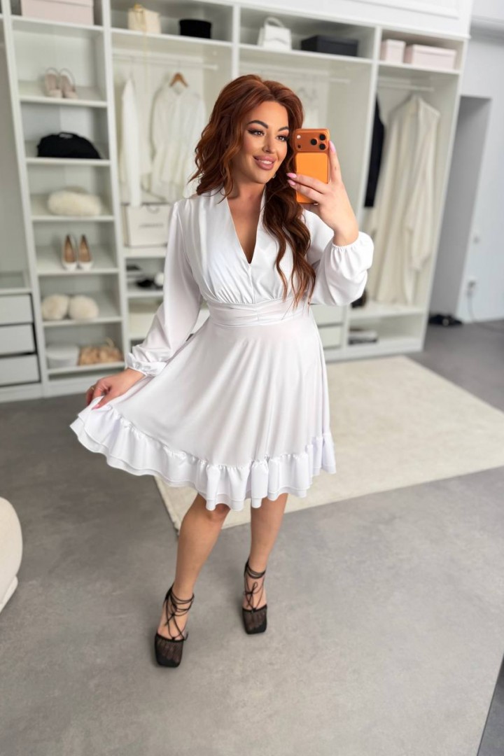 Однотонное платье MA-N2201A550