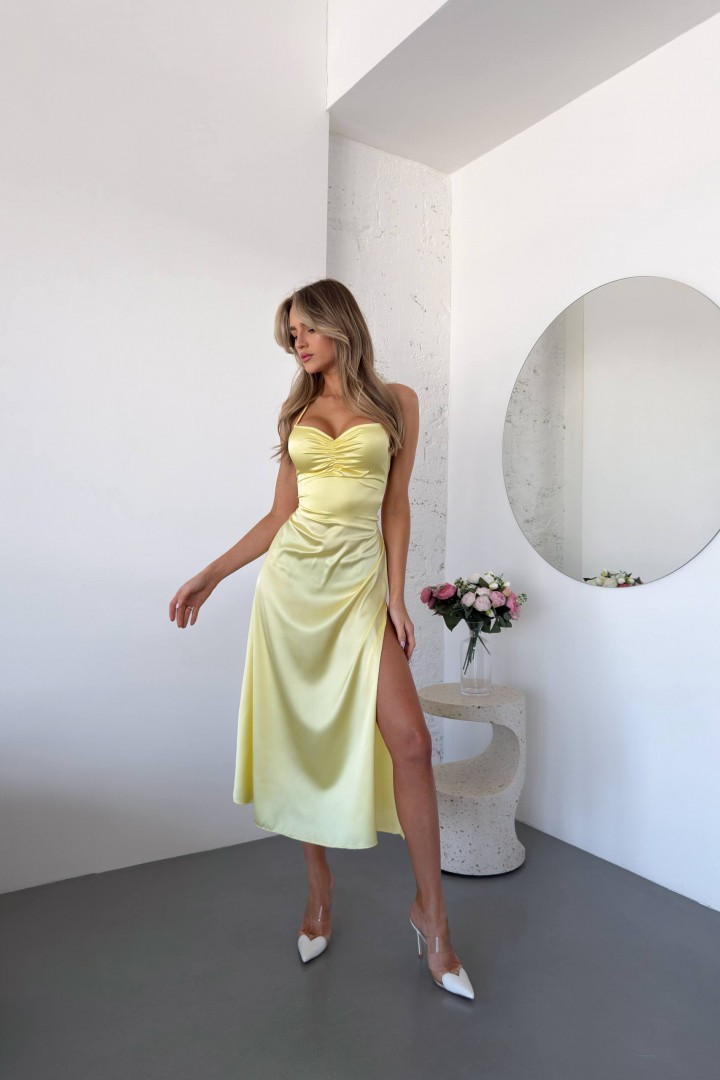 Шелковое платье комбинация MPK-341A450