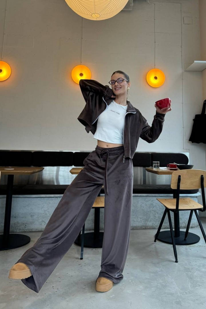 Велюровый костюм женский спортивный  MPK-236A600