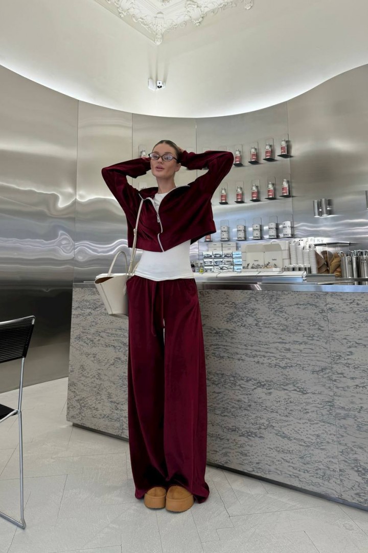 Велюровый костюм женский спортивный  MPK-236A600