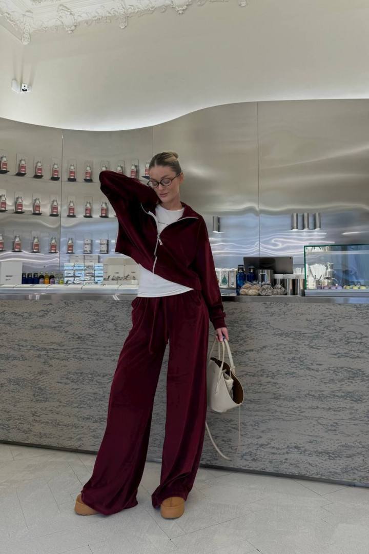 Велюровый костюм женский спортивный  MPK-236A600