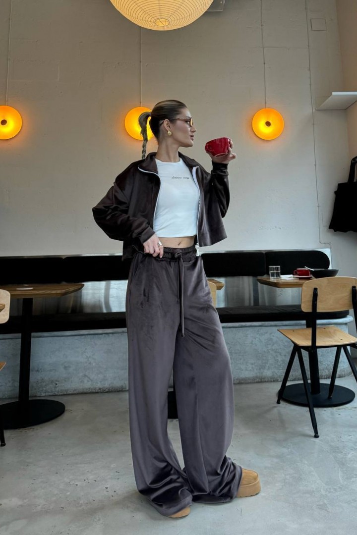 Велюровый костюм женский спортивный  MPK-236A600