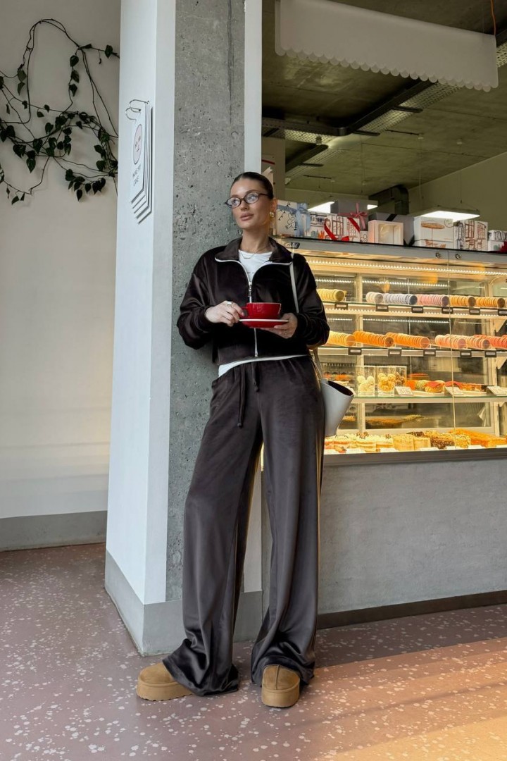 Велюровый костюм женский спортивный  MPK-236A600