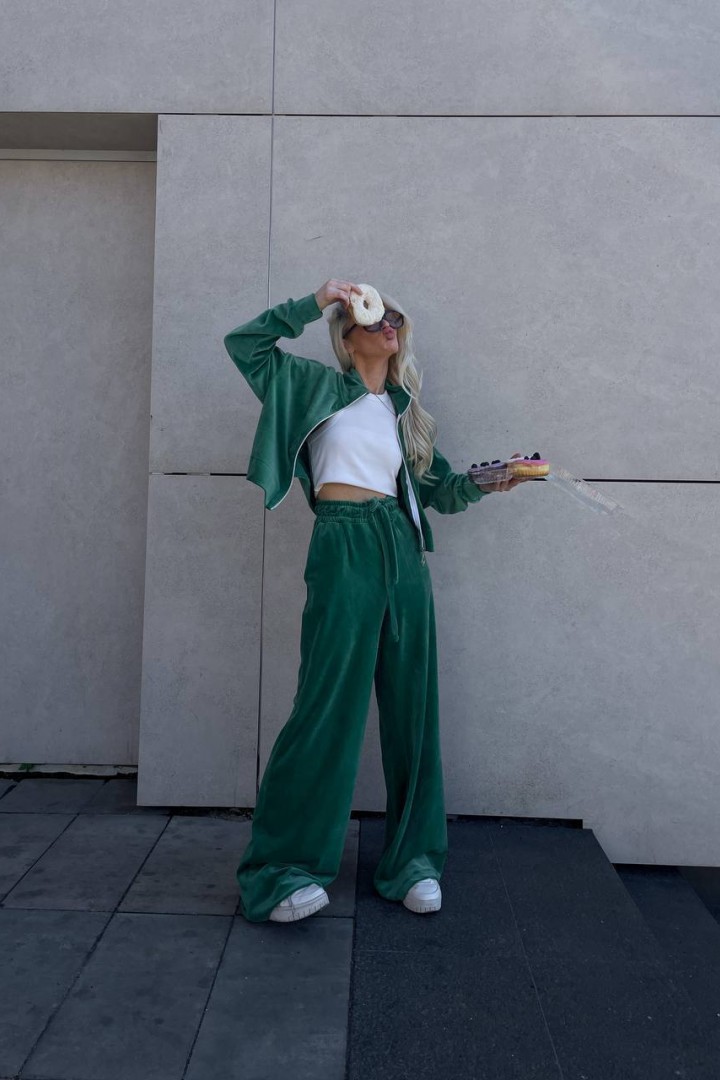 Велюровый костюм женский спортивный  MPK-236A600