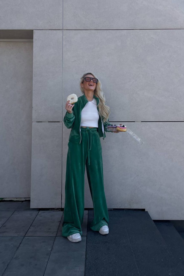 Велюровый костюм женский спортивный  MPK-236A600