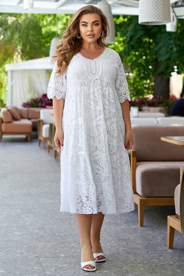 Платье ажурное MAX-2008A800  