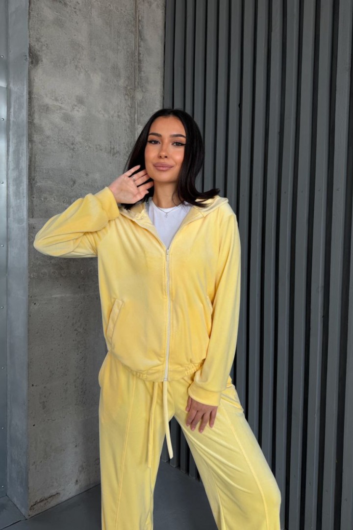 Спортивный велюровый костюм  JAV-820A750