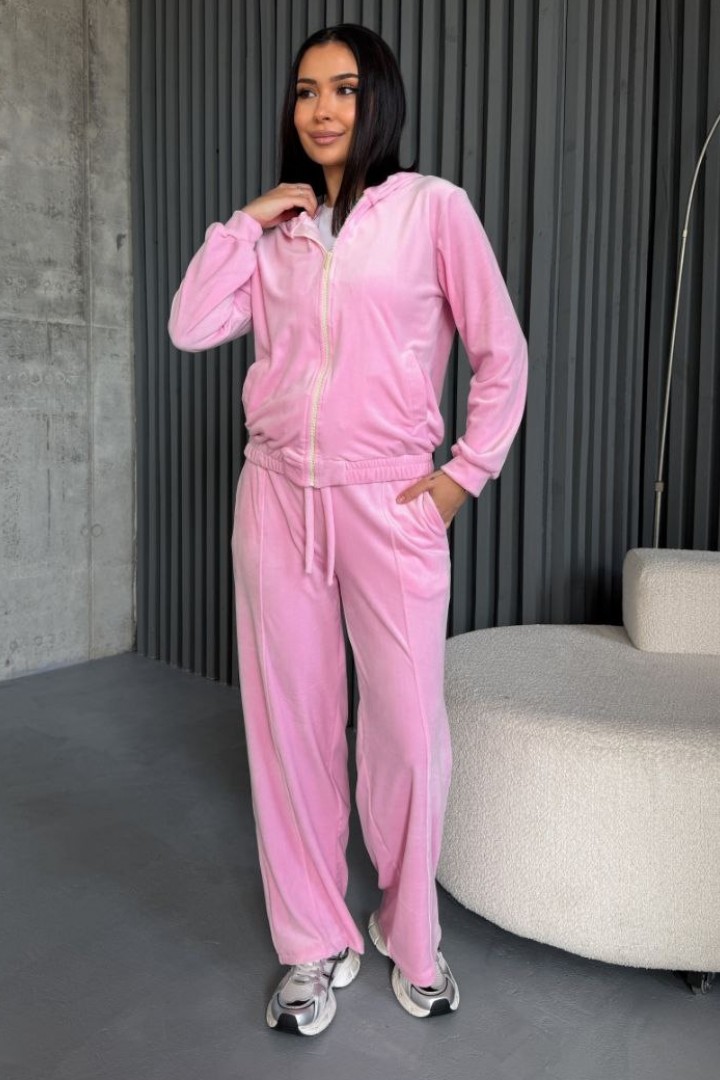 Спортивный велюровый костюм  JAV-820A750