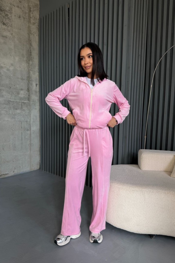 Спортивный велюровый костюм  JAV-820A750