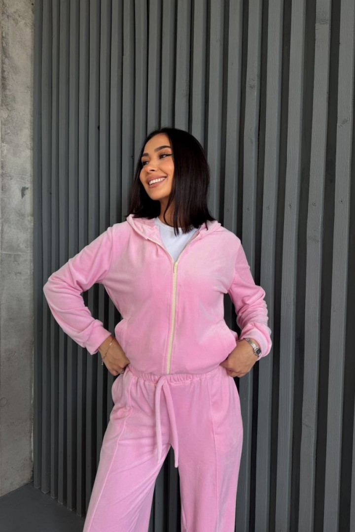 Спортивный велюровый костюм  JAV-820A750