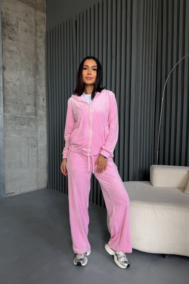 Спортивный велюровый костюм  JAV-820A750