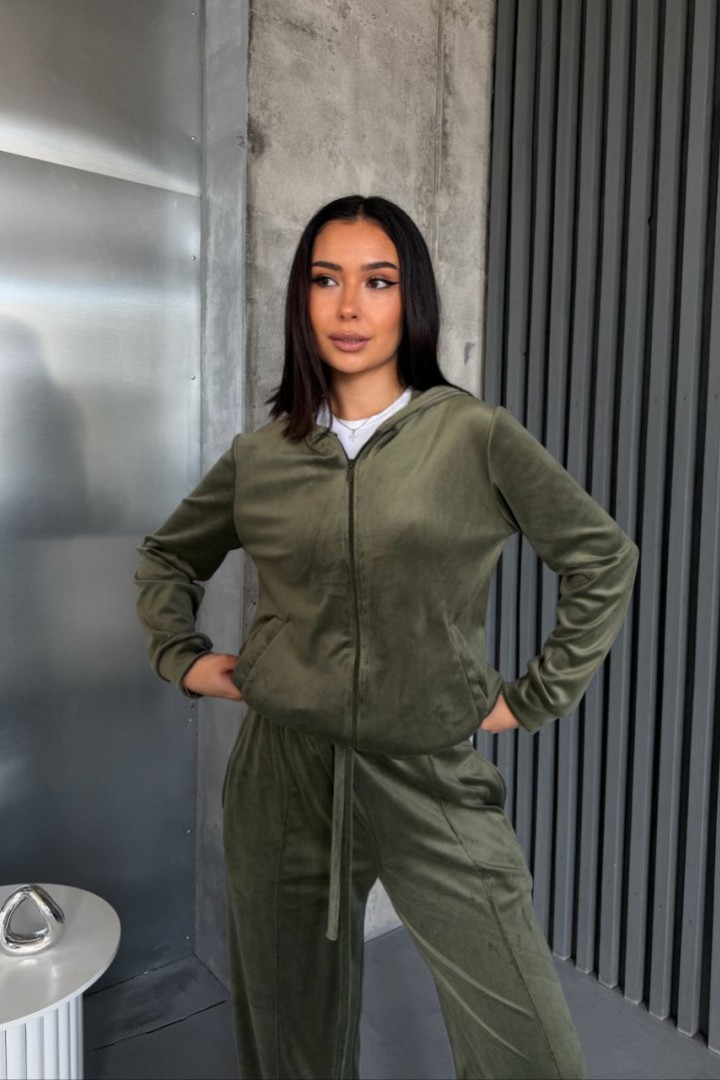 Спортивный велюровый костюм  JAV-820A750