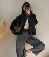 Женская куртка бомбер SC-9074A550