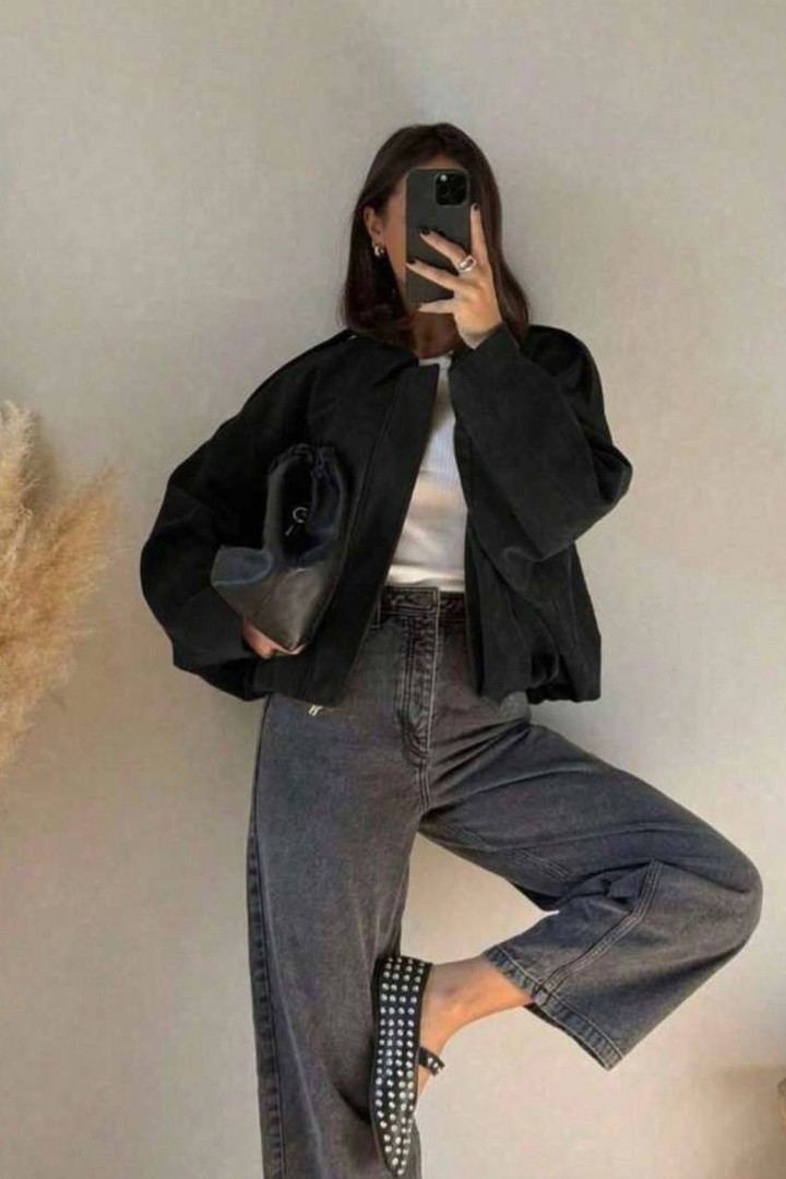 Женская куртка бомбер SC-9074A550