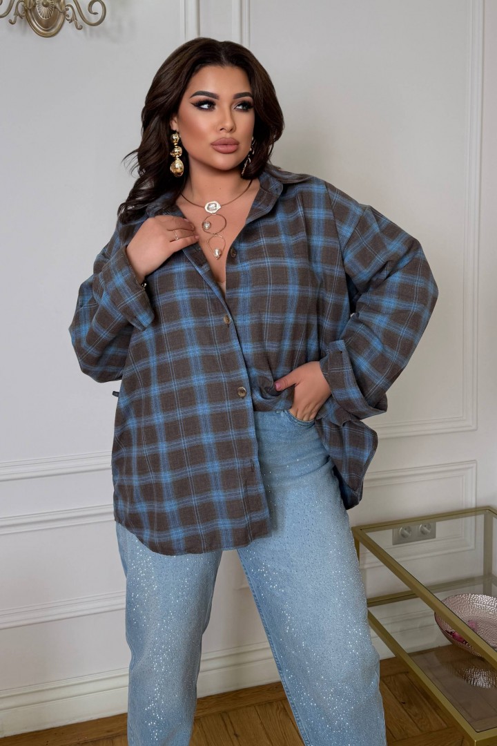 Рубашка фланель  NS-229A680