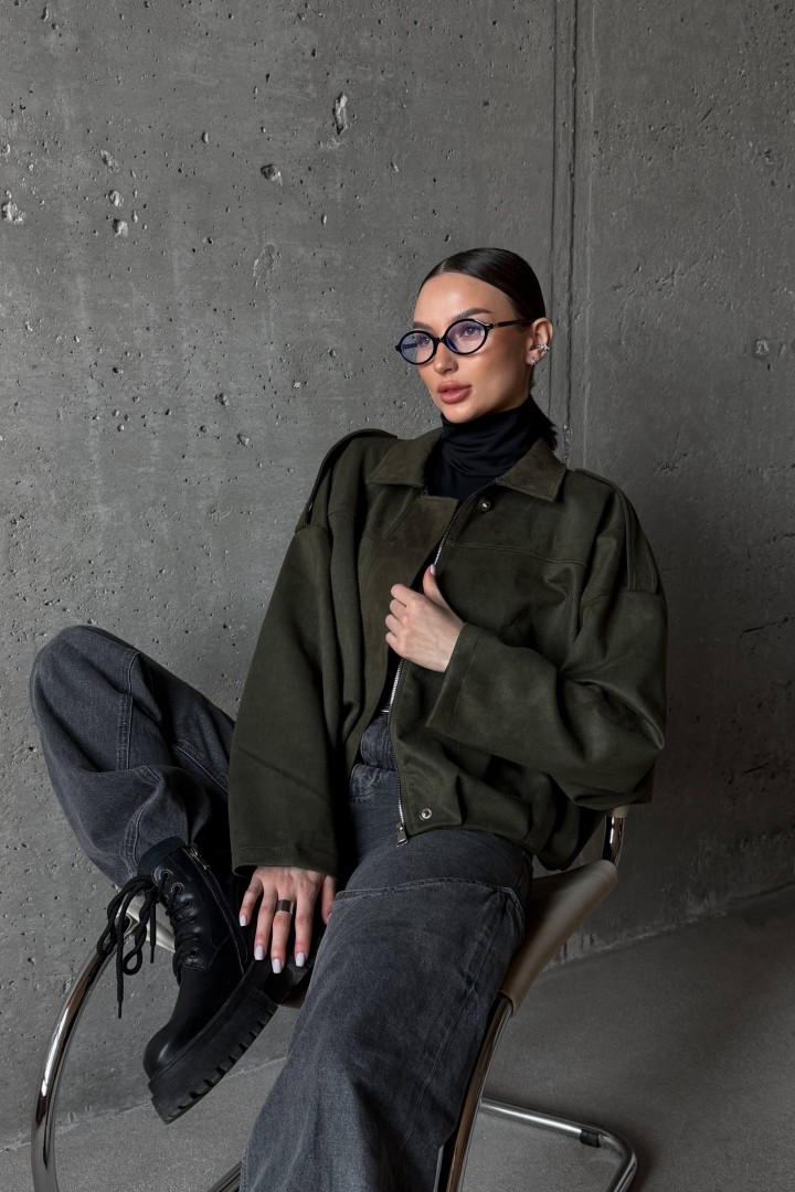 Женская куртка бомбер SC-9074A550