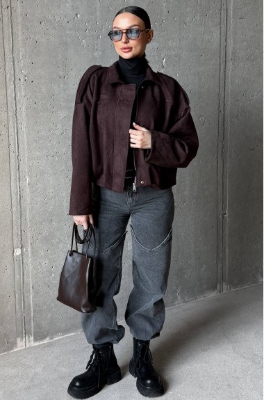 Женская куртка бомбер SC-9074A550