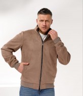 Замшевый бомбер мужской POK-001A730