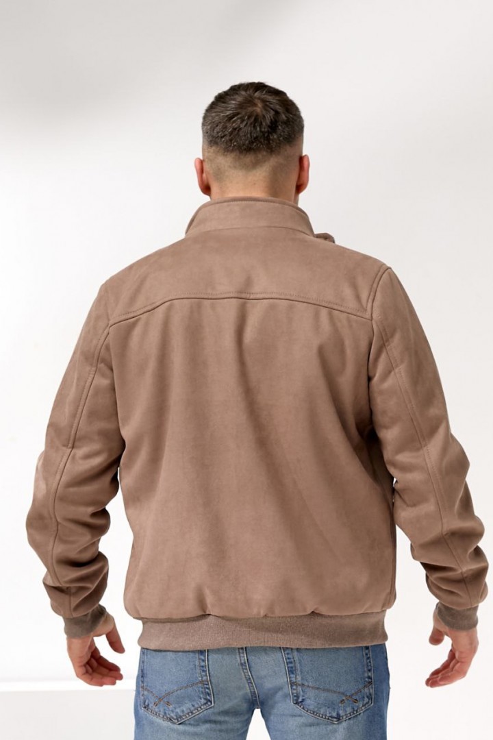 Замшевый бомбер мужской POK-001A730