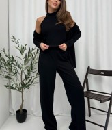 Костюм тройка женский с кардиганом POK-641A690