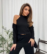 Костюм тройка женский с кардиганом POK-641A690