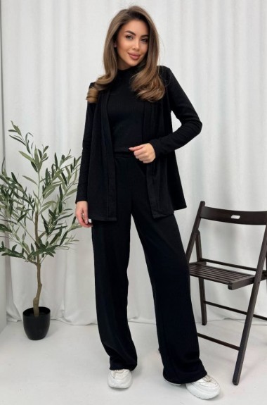 Костюм тройка женский с кардиганом POK-641A690