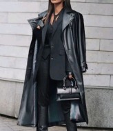 Кожаный тренч женский POK-648A850