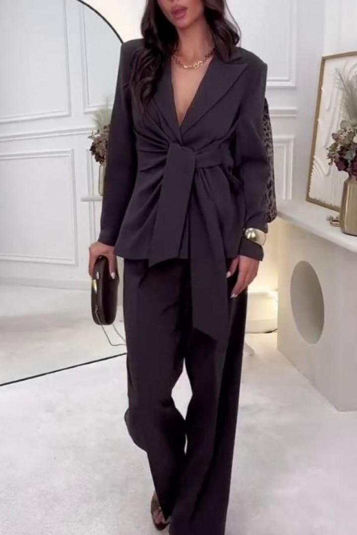 Костюм двійка жакет і брюки POK-670A650