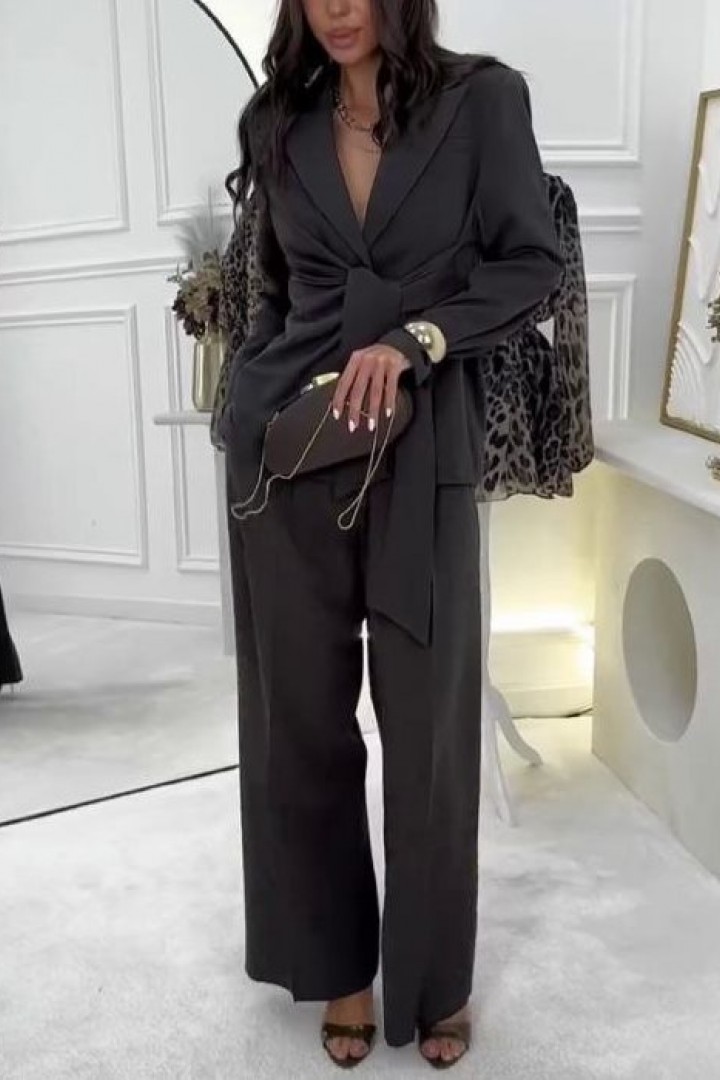 Костюм двійка жакет і брюки POK-670A650