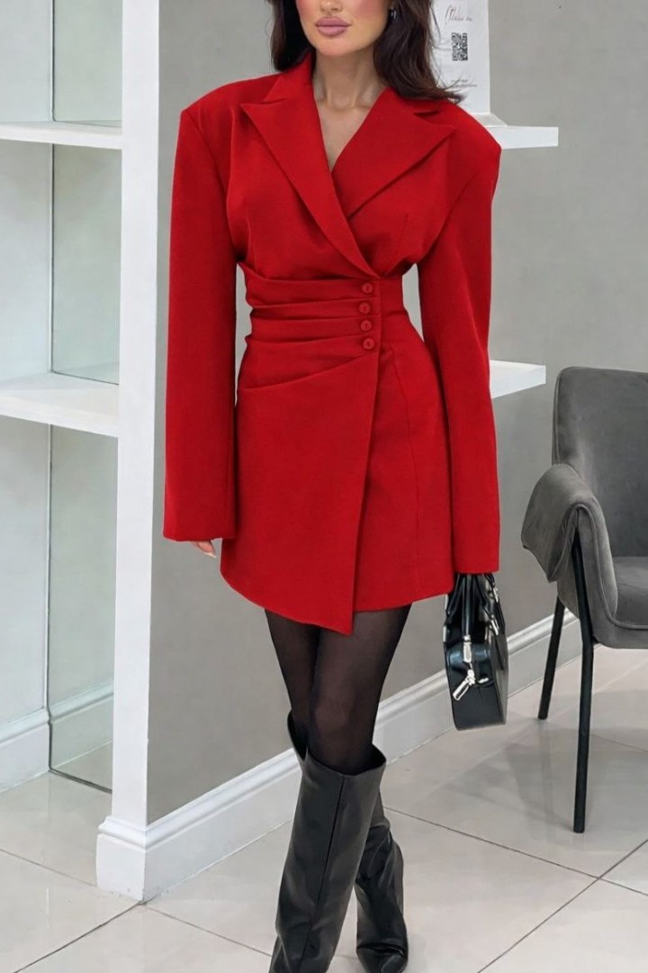 Пиджак платье женский POK-672A550