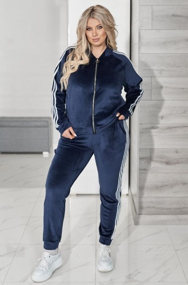 Прогулянковий костюм з білими лампасами VOJ-337A750