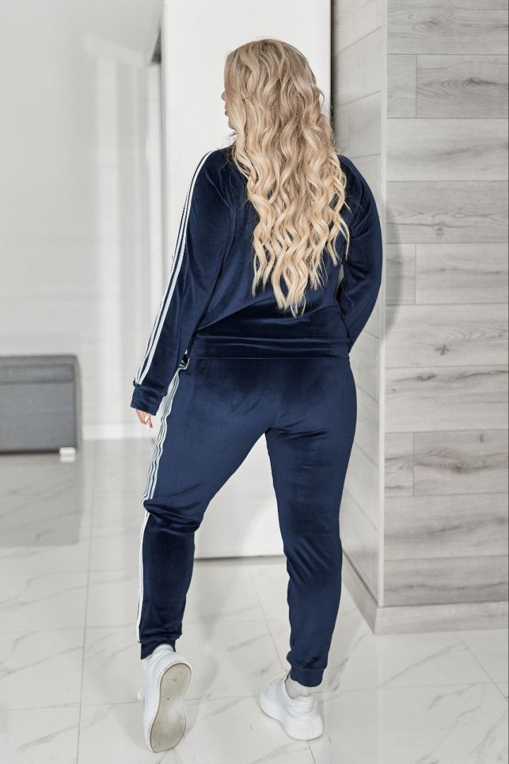 Прогулянковий костюм з білими лампасами VOJ-337A750