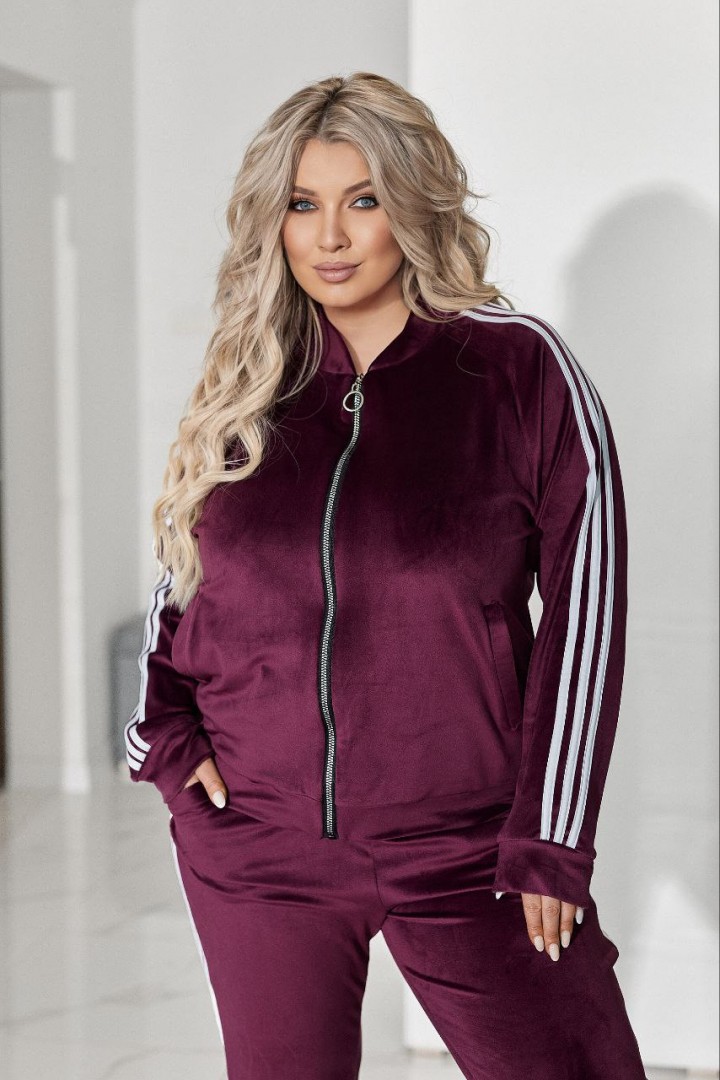 Прогулянковий костюм з білими лампасами VOJ-337A750