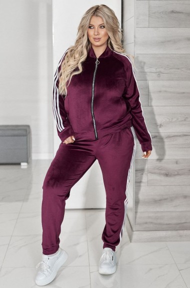 Прогулянковий костюм з білими лампасами VOJ-337A750