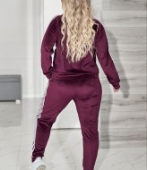 Прогулянковий костюм з білими лампасами VOJ-337A750