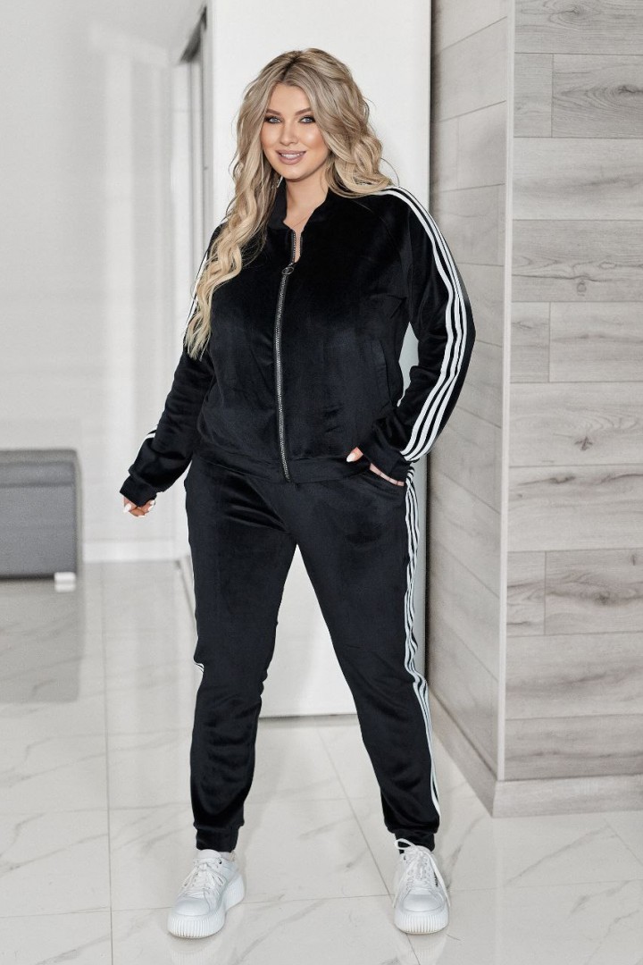 Прогулянковий костюм з білими лампасами VOJ-337A750